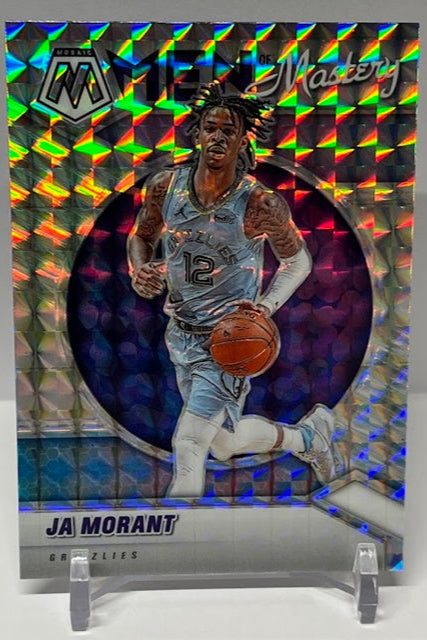 2020-21 Panini Mosaic Men of Mastery Silver Prizm Ja Morant Grizzlies #6