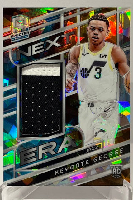 2023-24 Panini Spectra Next Era Prizm RC Keyonte George Utah Jazz 37/49 *4