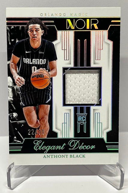 2023-24 Panini Noir Elegant Decor RC Anthony Black Orlando 22/99 *4