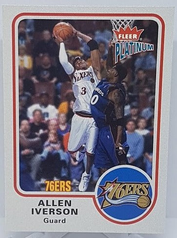 2002-03 Fleer Platinum Allen Iverson 76ers #110