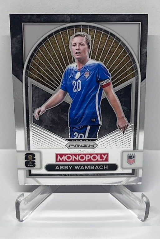 2026 Panini Monopoly Prizm FIFA World Cup Abby Wambach USA #92