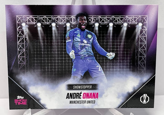 2024-25 Topps Showtime Showstopper Andre Onana Manchester *5