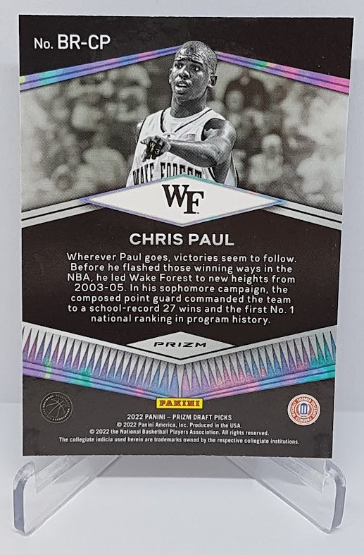 2022 Panini Prizm Brilliance Chris Paul Wake Forest