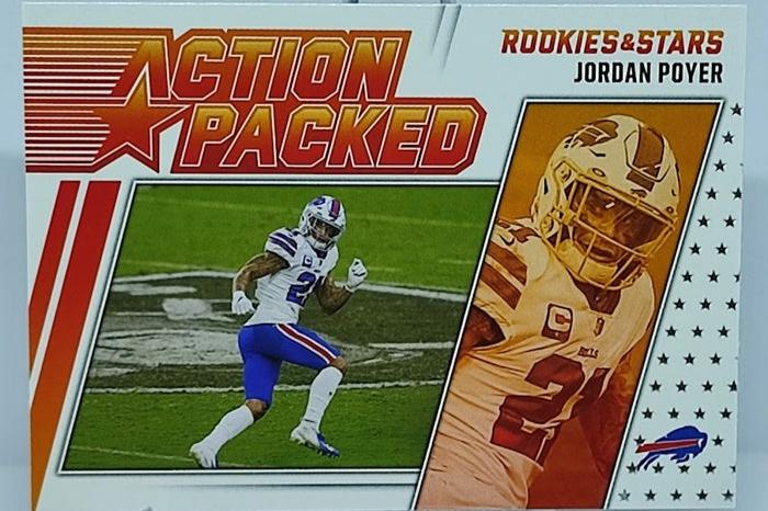 2021 Panini Rookies & Stars Action Packed Jordan Poyer Bills