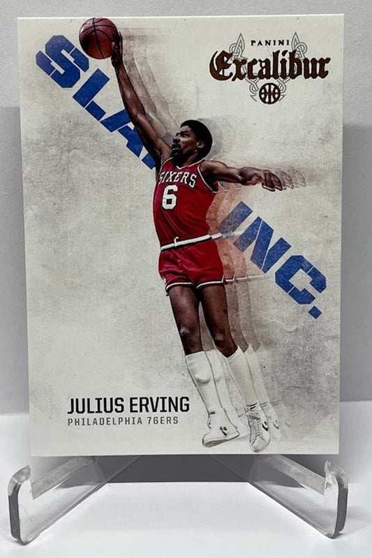 2014-15 Panini Excalibur SLAM INC. Julius Erving Philadelphia 76ers #8