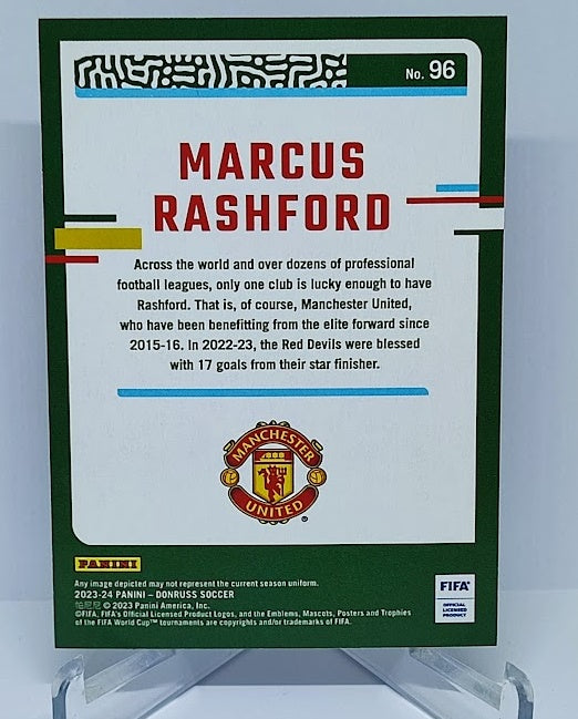 2023-24 Panin Donruss FIFA Silver Marcus Rashford Manchester #96