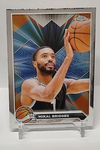 2024 Topps Chrome Mikal Bridges Brooklyn #2