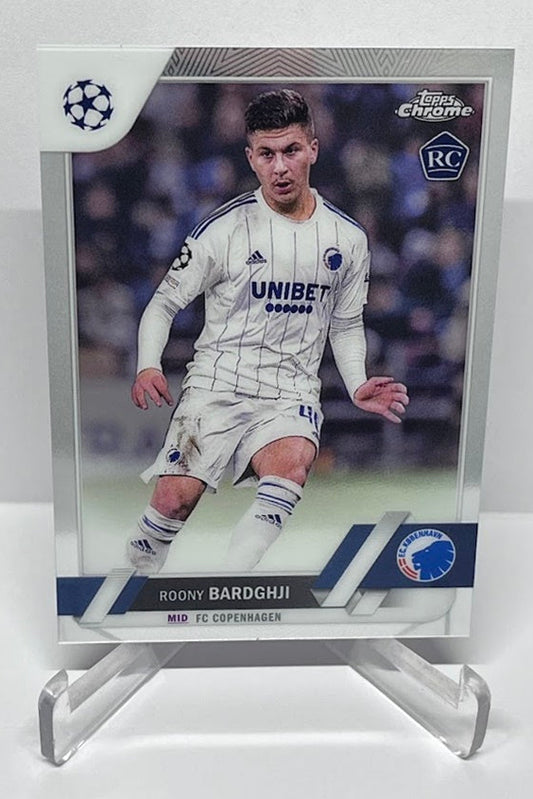 2023 Topps Chrome RC Roony Bardghji FC Copenhagen #40