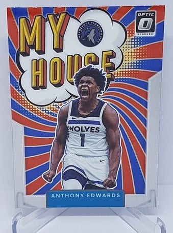 2021-22 Panini Donruss My House Anthony Edwards Timberwolves #9