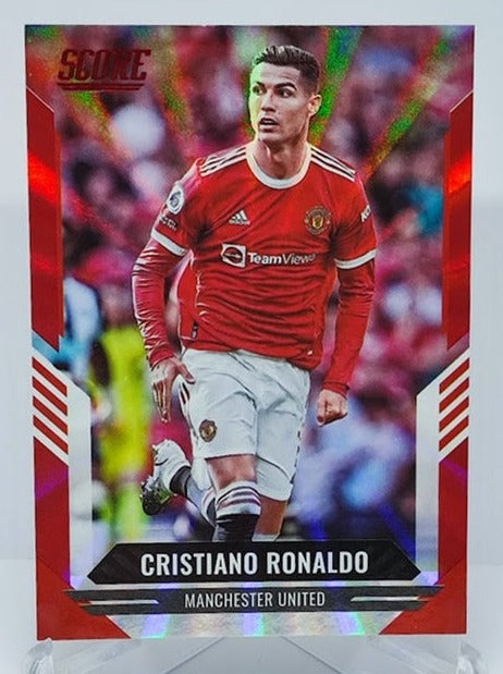2021-22 Panini Score FIFA Red Laser Cristiano Ronaldo Manchester #116