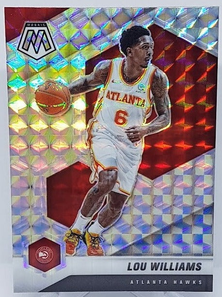 2020-21 Panini Mosaic Silver Prizm Lou Williams Hawks #109