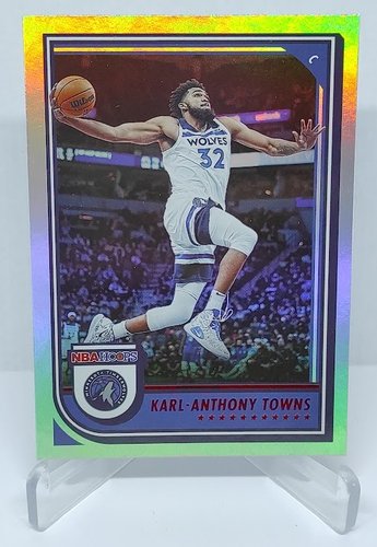 2022-23 Panini Hoops Impulse Red Karl-Anthony Towns Timberwolves #195