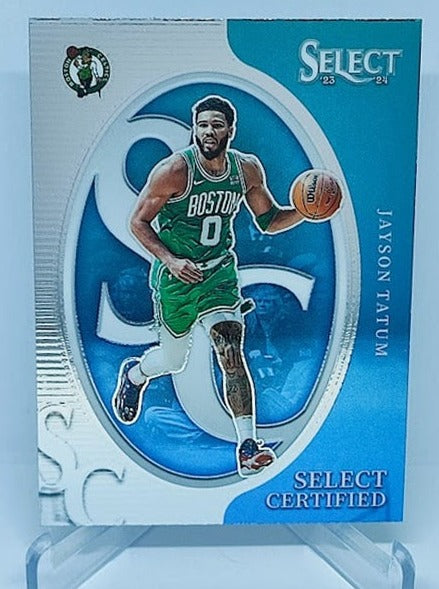 2023-24 Panini Select Certified Jayson Tatum Boston Celtics #6