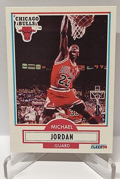 1990 Fleer Michael Jeffrey Jordan Chicago Bulls #26 *2