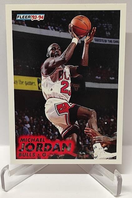 1993-94 Fleer Michael Jordan Chicago Bulls #28 *2 B