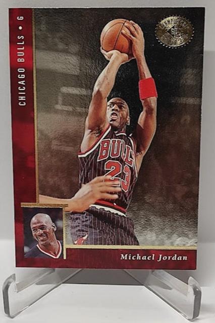 1996 Upper Deck Championship Series Michael Jordan Bulls #17 *2