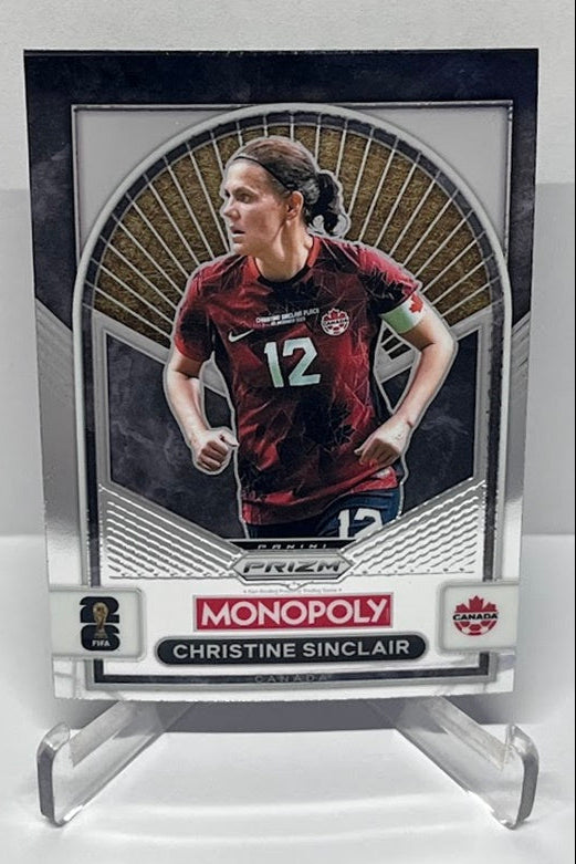 2026 Panini Monopoly Prizm FIFA World Cup Christine Sinclair Canada #100