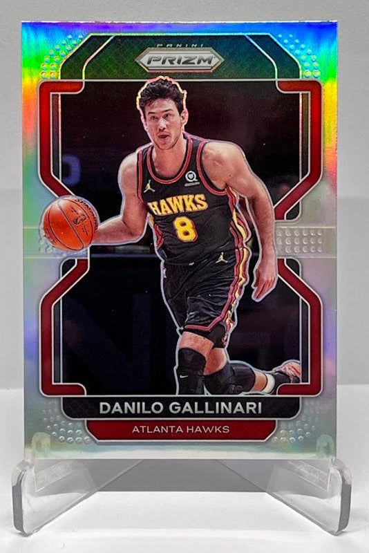 2021-22 Panini Prizm Silver Danilo Gallinari Atlanta Hawks #177