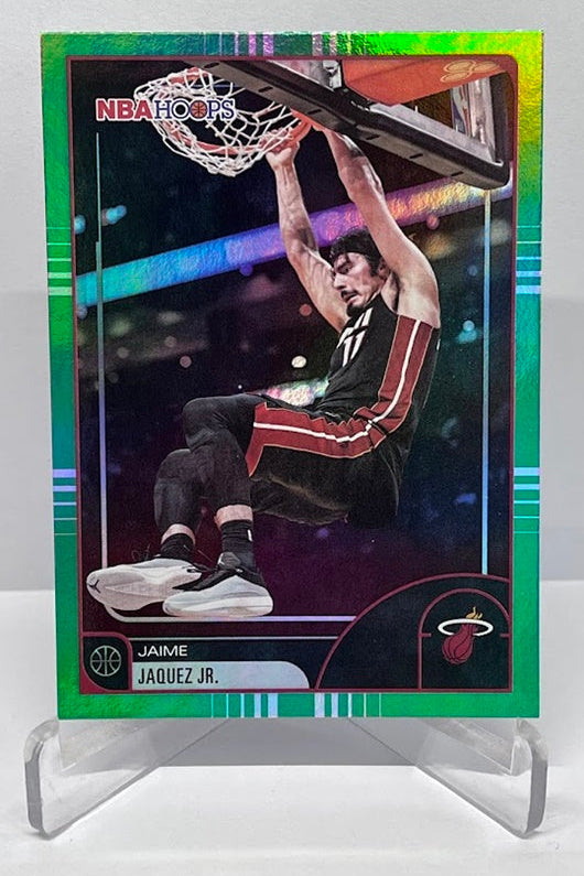 2025-26 Topps Hoops Green Jaime Jaquez Miami Heat #223