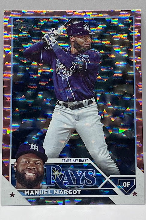 2023 Topps Series One Manuel Margot Tampa Bay Rays 055/199 #204