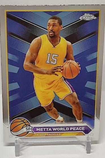 2024 Topps Chrome Metta World Peace Los Angeles #13