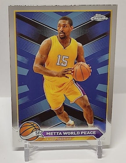 2024 Topps Chrome Metta World Peace Los Angeles #13