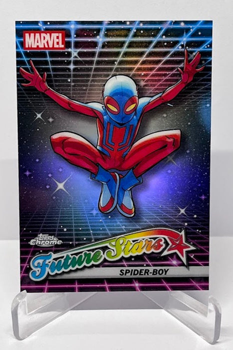2025 Topps Chrome Marvel Future Stars Spider Boy #7 *7
