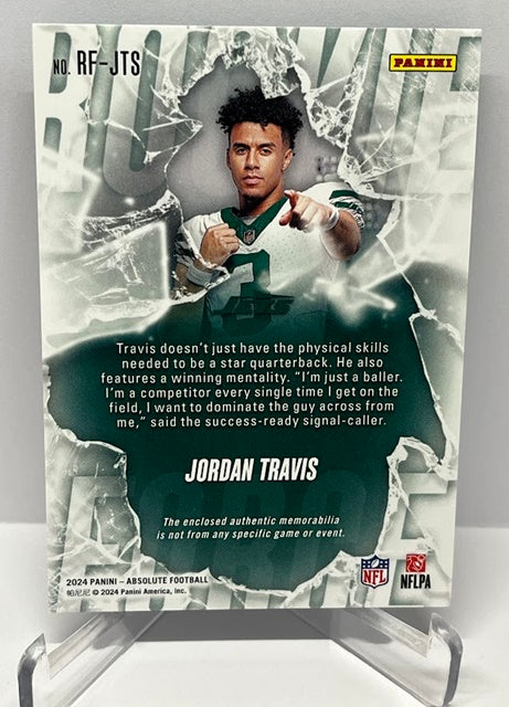 2024 Panini Absolute Memorabilia RC Jordan Travis New York Jets *3