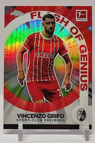 2022-23 Topps Chrome Flash of Genius Vincenzo Grifo Freiburg