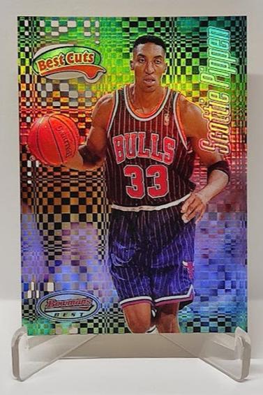 1998 Topps Bowmans Best Cuts Refractor Scottie Pippen Bulls *2