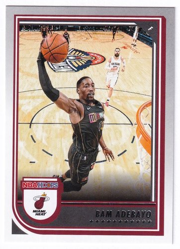 2022-23 Panini Hoops Bam Adebayo Heat #100