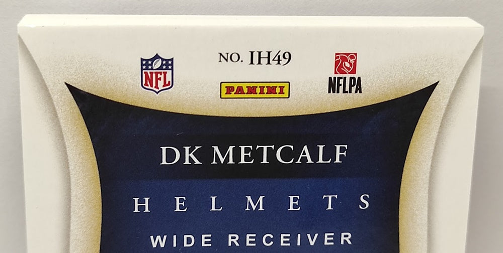 2020 Panini Immaculate Helmets DK Metcalf Seahawks 1/1 *2