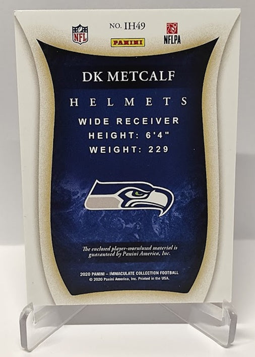 2020 Panini Immaculate Helmets DK Metcalf Seahawks 1/1 *2