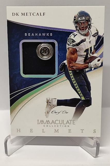 2020 Panini Immaculate Helmets DK Metcalf Seahawks 1/1 *2