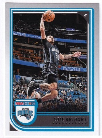 2022-23 Panini Hoops Cole Anthony Magic #105