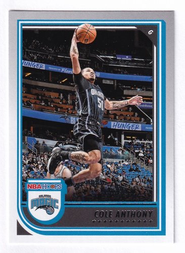 2022-23 Panini Hoops Cole Anthony Magic #105