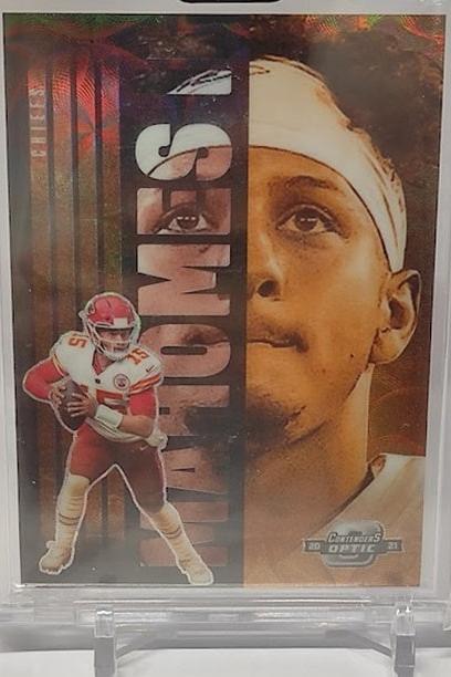 2021 Panini Contenders Optic Splitting Image Patrick Mahomes Chiefs 03/25 *2