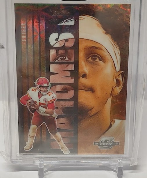 2021 Panini Contenders Optic Splitting Image Patrick Mahomes Chiefs 03/25 *2