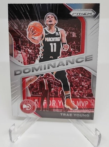 2020-21 Panini Prizm Dominance Trae Young Hawks #25