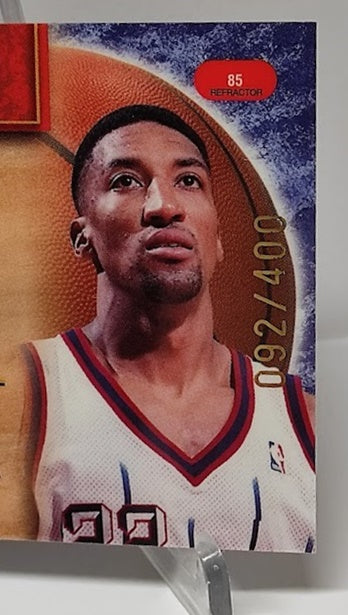 1999-00 Topps Bowmans Best Refractor Scottie Pippen Rockets 092/400 *2