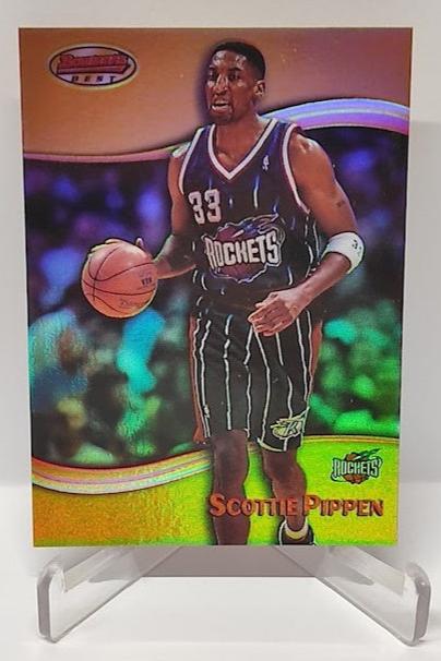 1999-00 Topps Bowmans Best Refractor Scottie Pippen Rockets 092/400 *2