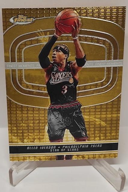 2006 Topps Finest Moments Star of Stars Allen Iverson 115/399 *2