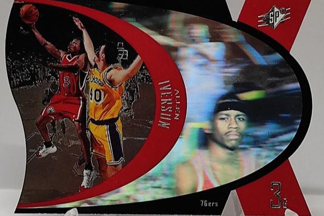 1997-98 Upper Deck SPX Allen Iverson 76ers #SPX35 *2