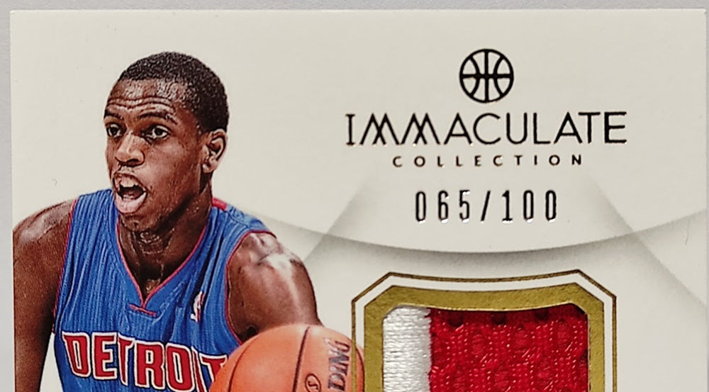 2012-13 Panini Immaculate RPA RC Khris Middleton Pistons 065/100 *2