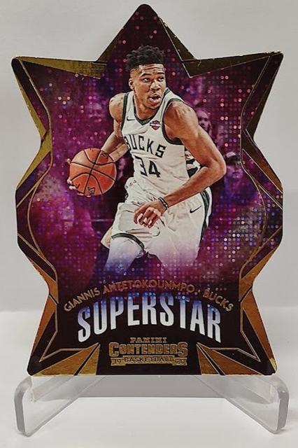 2019-20 Panini Contenders Superstar Giannis Antetokounmpo Bucks #2 *2