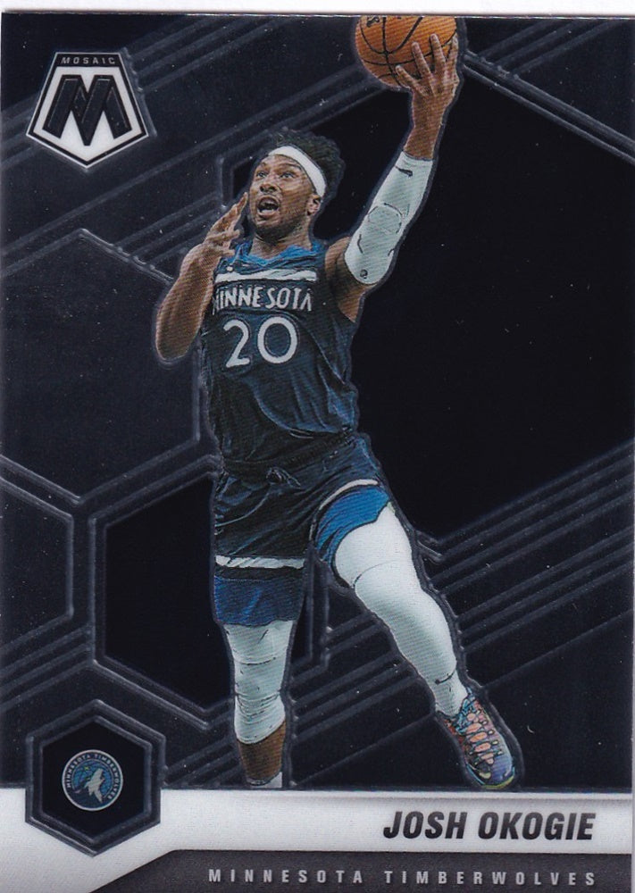 2020-21 Panini Mosaic Josh Okogie Timberwolves #12