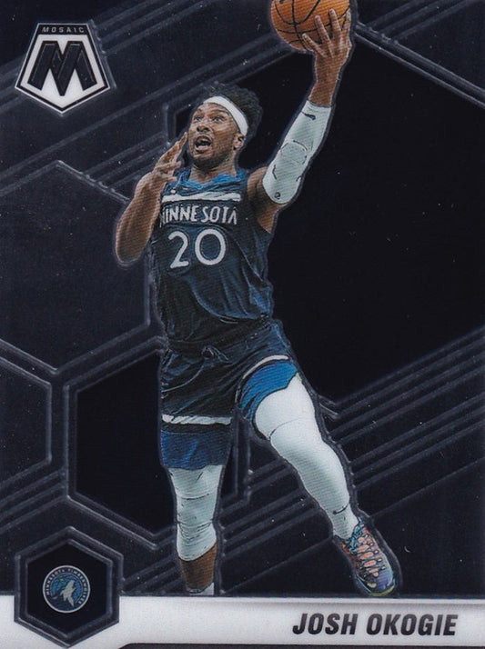 2020-21 Panini Mosaic Josh Okogie Timberwolves #12