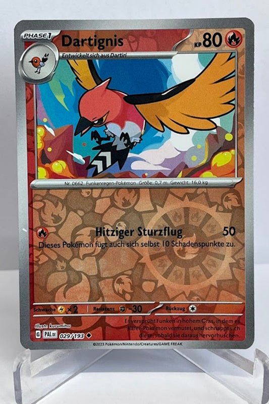 Pokemon Entwicklungen in Paldea Dartignis 029/193 Reverse Holo Deutsch #99