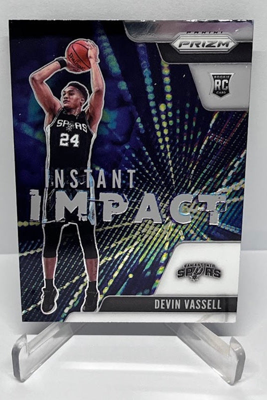 2020-21 Panini Prizm Instant Impact RC Devin Vassell San Antonio Spurs #17