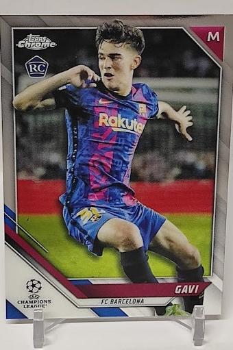 2021-22 Topps Chrome UCL RC Gavi FC Barcelona #25